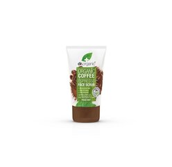 Veido šveitiklis Dr Organic Coffee Espresso Face Scrub, 125ml цена и информация | Средства для очищения лица | pigu.lt