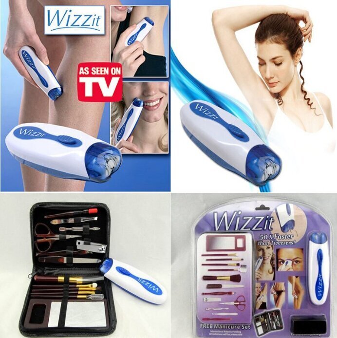 Wizzit Electric Tweezer Set kaina ir informacija | Epiliatoriai | pigu.lt