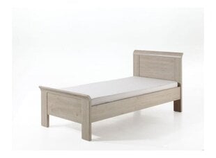 Кровать Nani Bsen 90x200 см, коричневый цена и информация | Кровати | pigu.lt