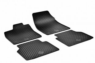 Kilimėliai SKODA ENYAQ iV 2021-&gt; 4pcs. black/ 222374 kaina ir informacija | Modeliniai guminiai kilimėliai | pigu.lt