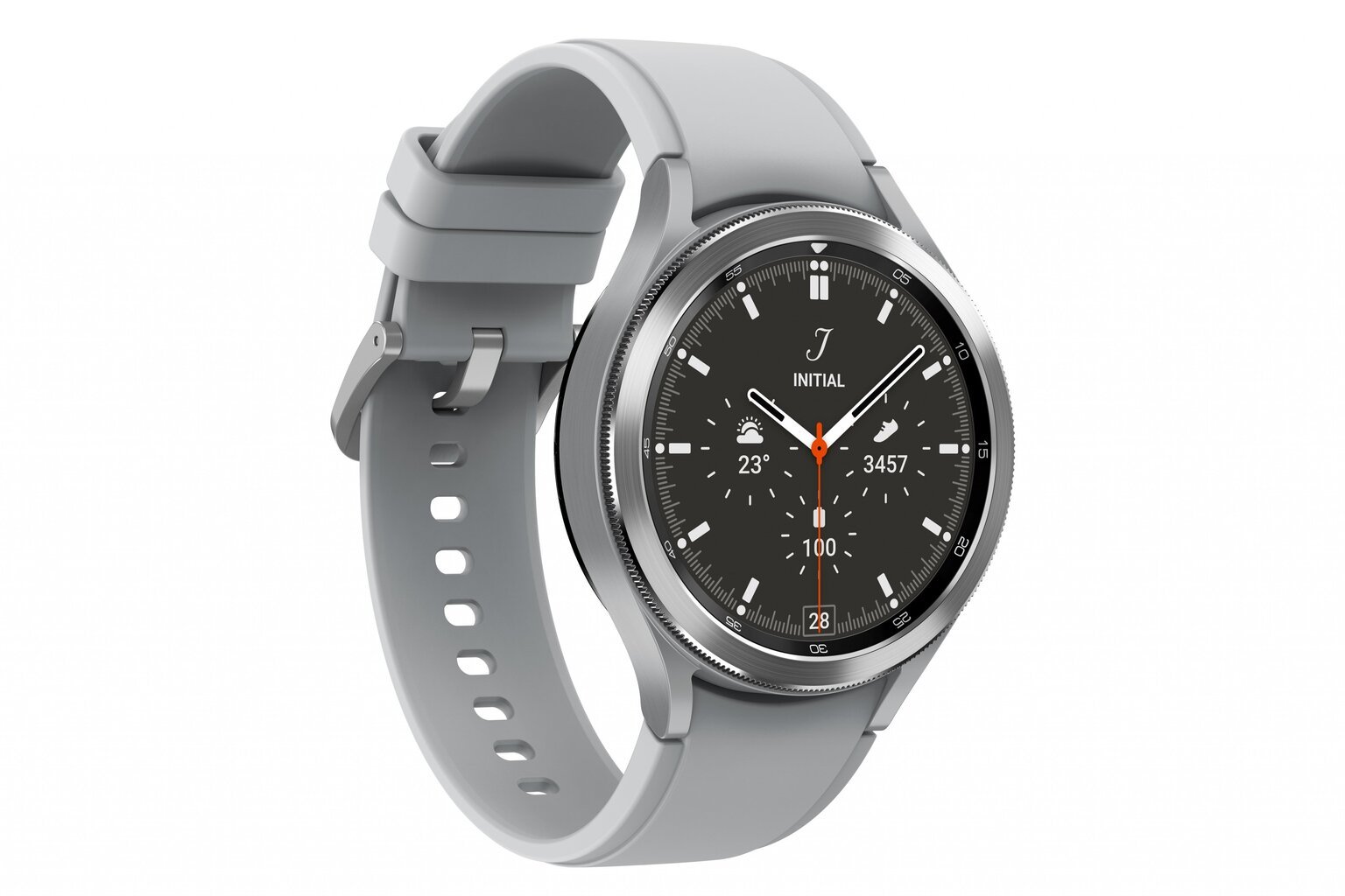 Samsung Galaxy Watch 4 Classic (LTE,46mm), Silver SM-R895FZSAEUD цена и информация | Išmanieji laikrodžiai (smartwatch) | pigu.lt