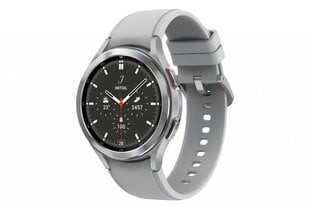 Samsung Galaxy Watch 4 Classic (BT,46мм) Silver SM-R890NZSAEUD цена и информация | Смарт-часы (smartwatch) | pigu.lt