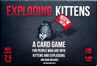 Stalo žaidimas Exploding Kittens: NSFW Deck, ENG kaina ir informacija | Stalo žaidimai, galvosūkiai | pigu.lt