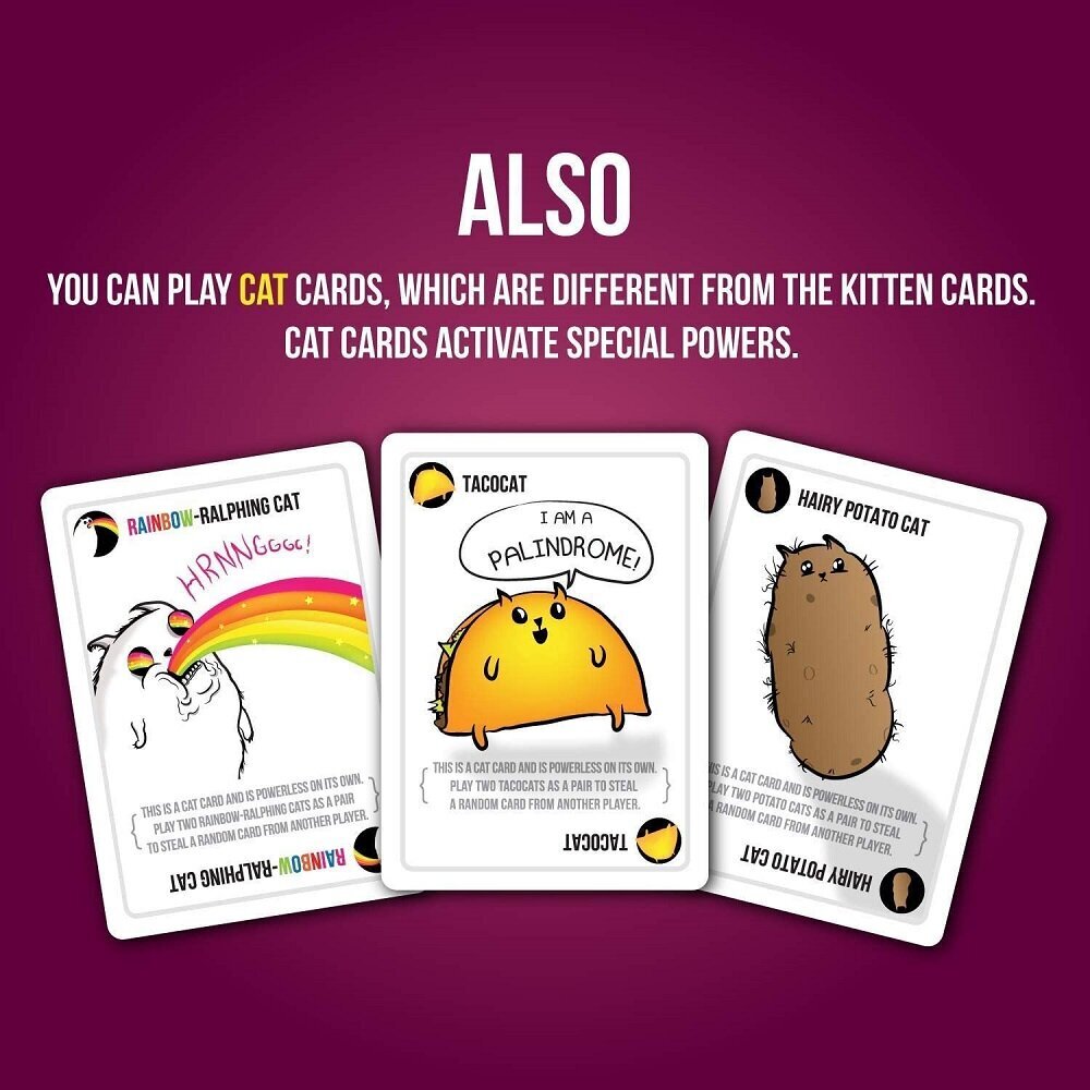 Stalo žaidimas Exploding Kittens: Party Pack, ENG kaina ir informacija | Stalo žaidimai, galvosūkiai | pigu.lt