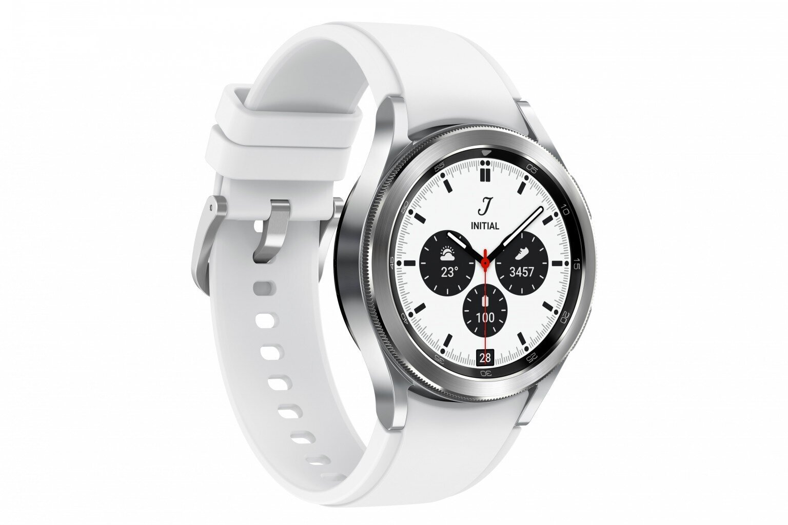 Samsung Galaxy Watch4 Classic SM-R885F Silver kaina ir informacija | Išmanieji laikrodžiai (smartwatch) | pigu.lt