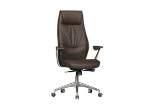 Biuro kėdė Oxford, ruda kaina ir informacija | Biuro kėdės | pigu.lt