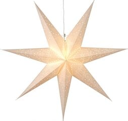 Žvaigždė 70 cm, balta kaina ir informacija | Kalėdinės dekoracijos | pigu.lt