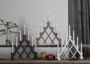 Электрические свечи Rut, белые цена и информация | Рождественское украшение CA1031, 10 см | pigu.lt