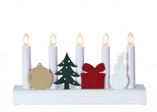 Электрические свечи Julia, белые цена и информация | Рождественское украшение CA1031, 10 см | pigu.lt