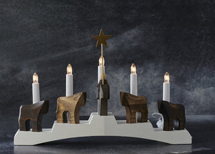 Žvakidė Staffan kaina ir informacija | Kalėdinės dekoracijos | pigu.lt