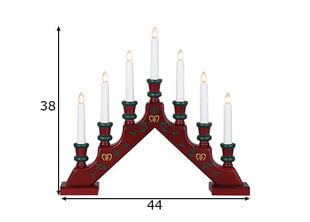 Подсвечник Сара цена и информация | Рождественское украшение CA1031, 10 см | pigu.lt