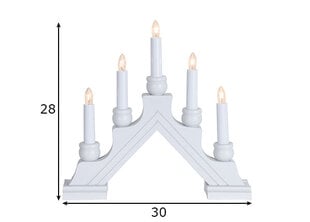 Žvakidė Karin kaina ir informacija | Kalėdinės dekoracijos | pigu.lt