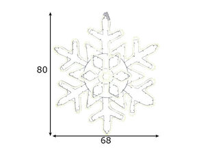Светодиодная звезда Neoled цена и информация | Рождественское украшение CA1031, 10 см | pigu.lt