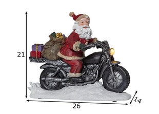 Šviečianti kalėdinė dekoracija Kalėdų senelis kaina ir informacija | Kalėdinės dekoracijos | pigu.lt