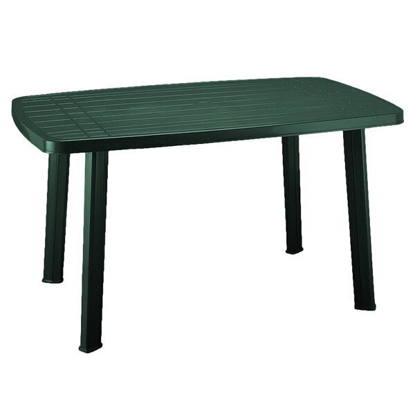 Faro plastikinis stalas, žalias kaina ir informacija | Lauko stalai, staliukai | pigu.lt