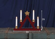Elektrinės žvakės Julle, raudonos spalvos kaina ir informacija | Kalėdinės dekoracijos | pigu.lt