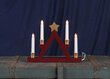 Elektrinės žvakės Julle, raudonos spalvos kaina ir informacija | Kalėdinės dekoracijos | pigu.lt