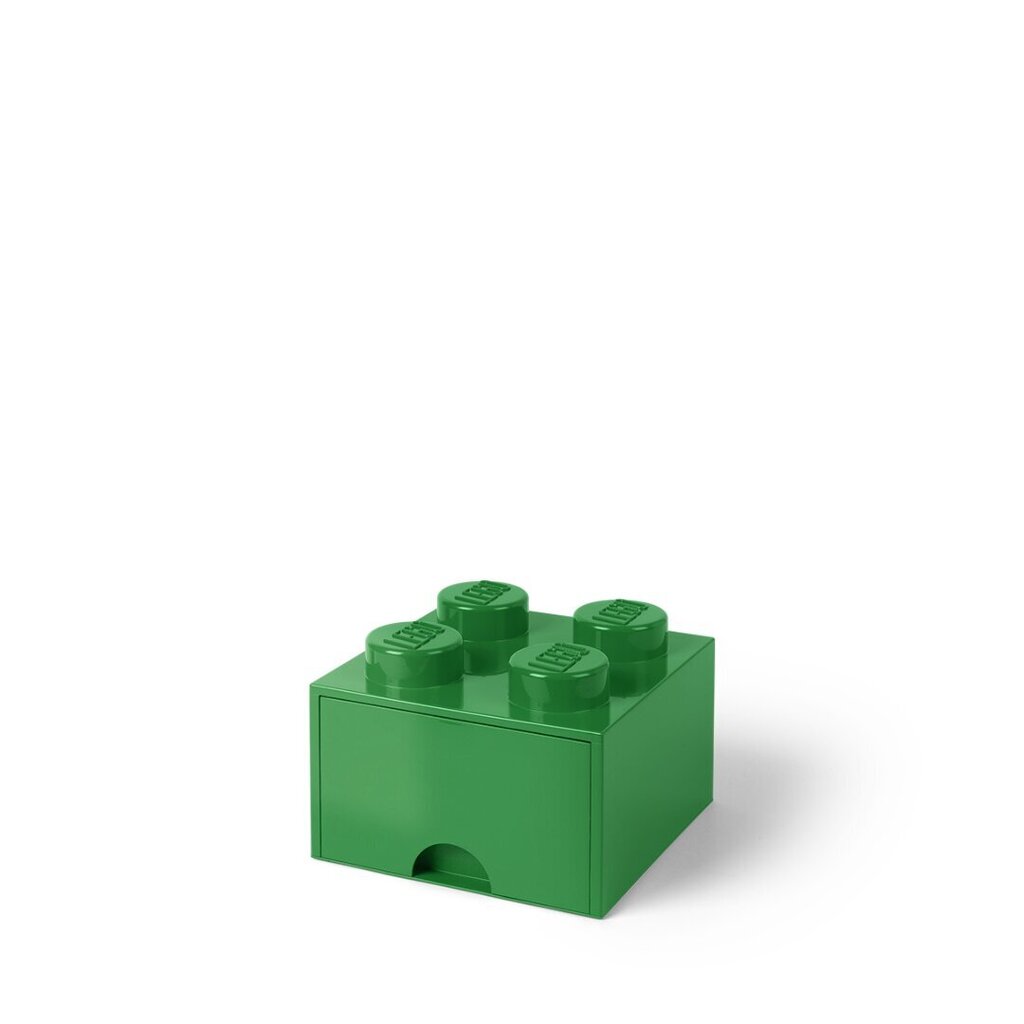 Daiktadėžė LEGO 4, žalia kaina | pigu.lt