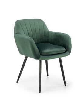 2-jų kėdžių komplektas Halmar K429, žalias kaina ir informacija | Virtuvės ir valgomojo kėdės | pigu.lt