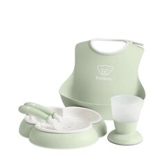 Virtuvės indų rinkinys Babybjorn 070061, žalias kaina ir informacija | Kūdikių indai, indeliai pienui ir įrankiai | pigu.lt