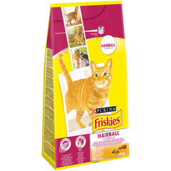 Purina Friskies Hairball su paukštiena, 1,5 kg kaina ir informacija | Sausas maistas katėms | pigu.lt