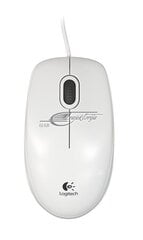 Logitech B100 910-003360, белый цена и информация | Мыши | pigu.lt