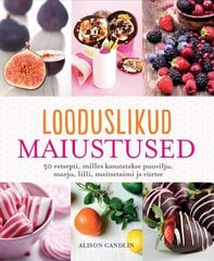 LOODUSLIKUD MAIUSTUSED, ALISON CANDLIN цена и информация | Книги рецептов | pigu.lt