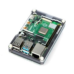 Корпус Pibow Coupe 4, Ninja, Raspberry Pi 4B цена и информация | Электроника с открытым кодом | pigu.lt