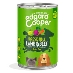 Edgard and Cooper konservai su ėriena ir jautiena, 400 g kaina ir informacija | Konservai šunims | pigu.lt