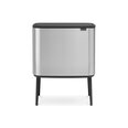 Brabantia Мусорный бак Touch Bin Bo, 36Л - Matt Steel Fingerprint Proof