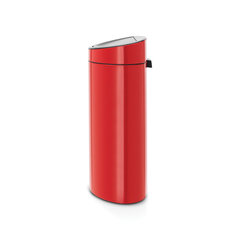 Бак мусорный Brabantia Touch Bin New, 40 л, красный цена и информация | Мусорные баки | pigu.lt