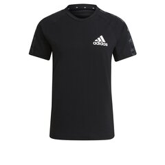 Sportiniai marškinėliai vyrams Adidas GR96774064054365849, juodi kaina ir informacija | Sportinė apranga vyrams | pigu.lt
