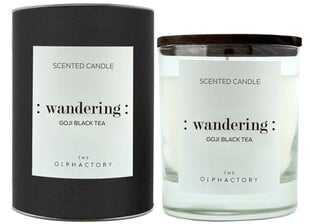 Natūralaus sojų vaško žvakė The Olphactory Black Wandering 200g kaina ir informacija | Žvakės, Žvakidės | pigu.lt