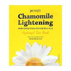 Маска для лица Petitfee Chamomile Lightening Hydrogel 1 шт цена и информация | Маски для лица, патчи для глаз | pigu.lt