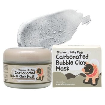 Пузырьковая глиняная маска Elizavecca Milky Piggy Carbonated Bubble Clay для лица, 100 г цена и информация | Маски для лица, патчи для глаз | pigu.lt