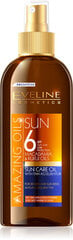 Įdegio aliejus Eveline Amazing Oils SPF6 150ml kaina ir informacija | Kremai nuo saulės | pigu.lt