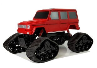 Automobilis-amfibija 4x4 su nuotolinio valdymo pultu 1:12, raudonas kaina ir informacija | Žaislai berniukams | pigu.lt