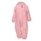 Huppa mergaičių flisino kombinezonas DANDY, šviesiai rožinis, kaina ir informacija | Kombinezonai kūdikiams | pigu.lt