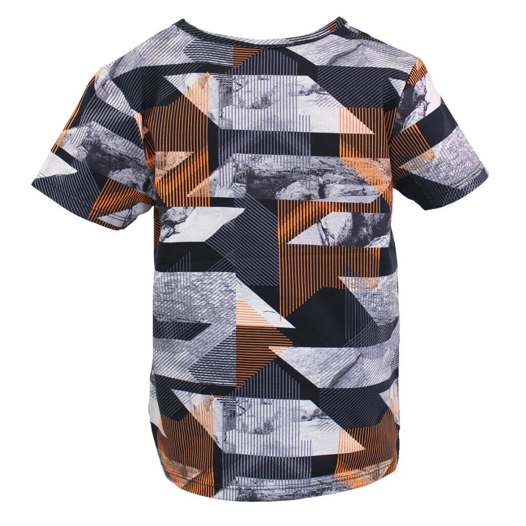 Huppa vaikiški marškinėliai JEIDEL, juodai margi цена и информация | Marškinėliai berniukams | pigu.lt