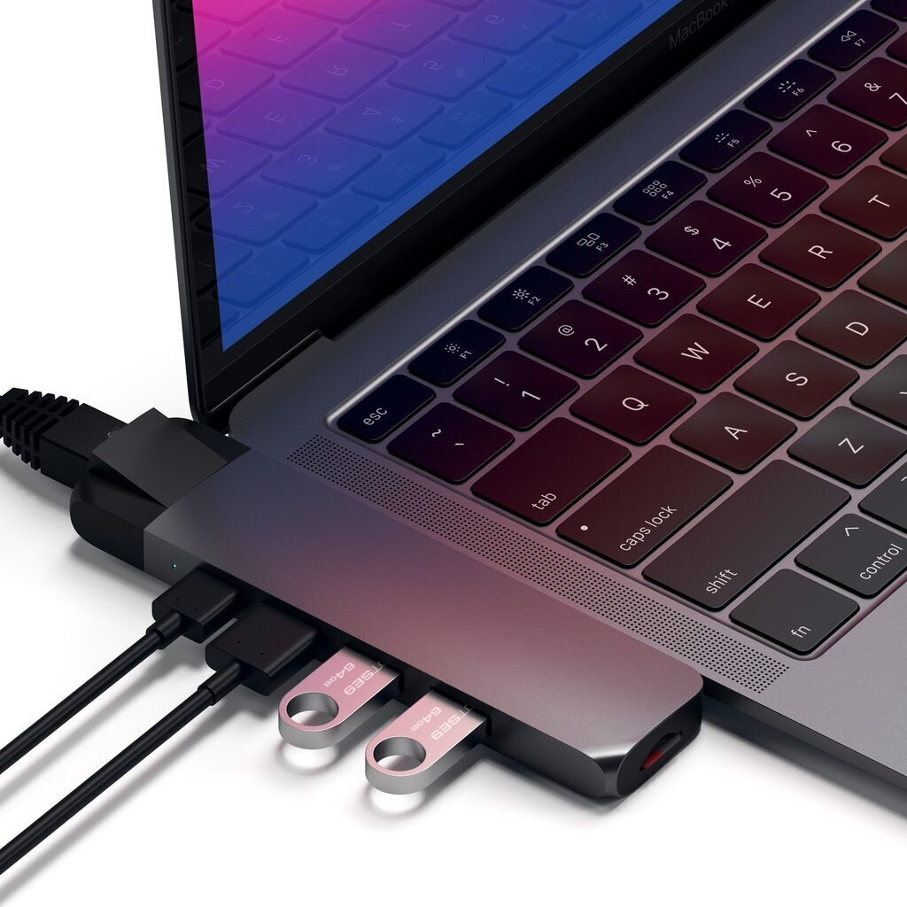 Adapteris Satechi ST-TCPHES, USB-C kaina ir informacija | Adapteriai, USB šakotuvai | pigu.lt