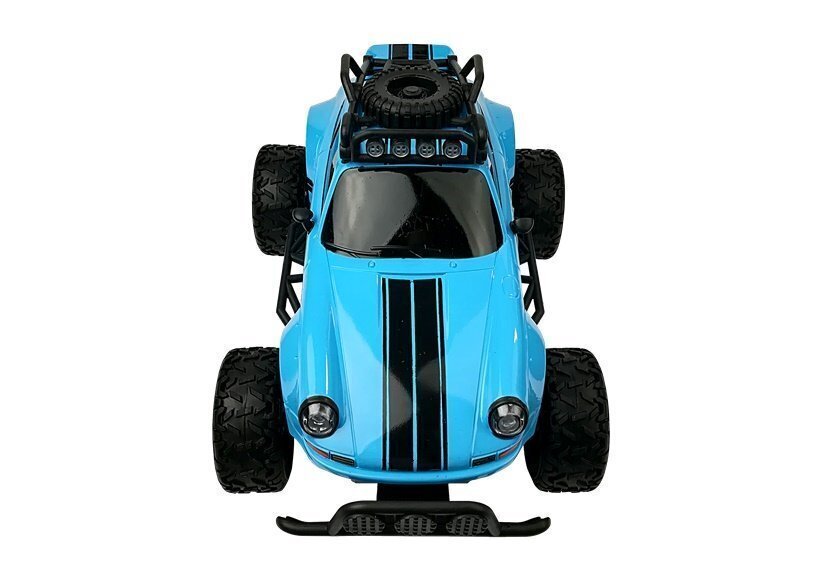 Automobilis Beetle su nuotolinio valdymo pultu, mėlynas цена и информация | Žaislai berniukams | pigu.lt
