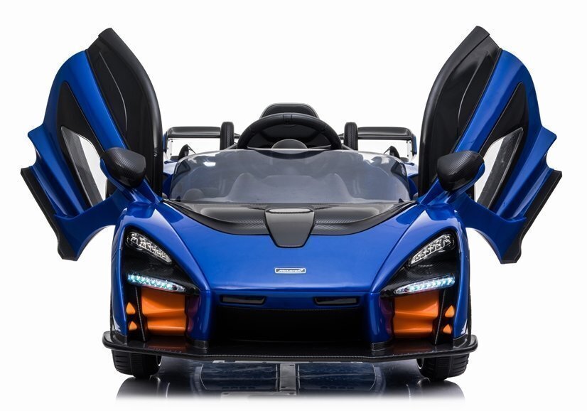 Elektromobilis vaikams McLaren Senna, mėlynas цена и информация | Elektromobiliai vaikams | pigu.lt