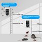 ZKnen ultragarsinė pelių, uodų, kitų graužikų ir vabzdžių atbaidymo priemonė, 4vnt. kaina ir informacija | Graužikų, kurmių naikinimas | pigu.lt