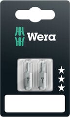 Биты для работ по гипсокартону Wera 851/1 RZ PH, 2 x 25 мм, 2 шт. цена и информация | Механические инструменты | pigu.lt