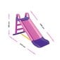 Čiuožykla vaikams Doloni, rožinė-violetinė kaina ir informacija | Čiuožyklos, laipiojimo kopetėlės | pigu.lt