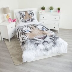 Patalynės komplektas Tiger 140 x 200 cm + pagalvės užvalkalas 70 x 90 cm. kaina ir informacija | Patalynė kūdikiams, vaikams | pigu.lt