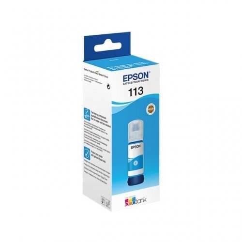 Rašalo buteliukas EPSON 113 EcoTank Pigmentas Cyan kaina ir informacija | Kasetės rašaliniams spausdintuvams | pigu.lt