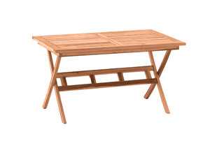 Lauko stalas, rudas kaina ir informacija | Lauko stalai, staliukai | pigu.lt