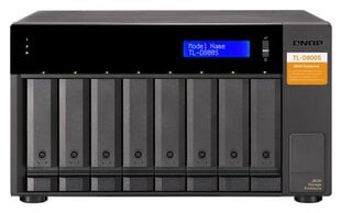 NAS SAUGOJIMO BOKŠTAS 8BAY/TL-D800S QNAP цена и информация | Жёсткие диски (SSD, HDD) | pigu.lt