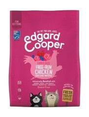 EDGARD COOPER полнорационный корм для котят, курица/утка/белая рыба, 1,75 кг. цена и информация | Сухой корм для кошек | pigu.lt